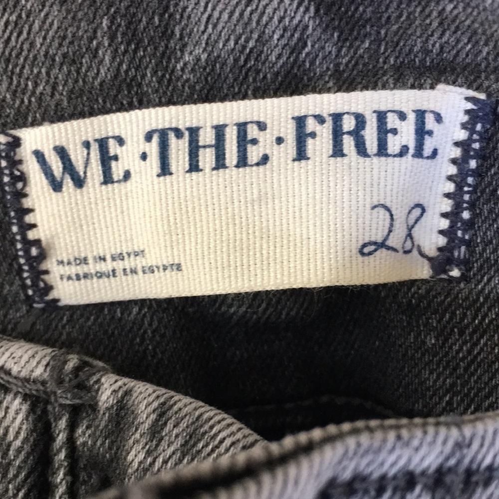 We The Free Boot Cut Jeans in Washed Gray